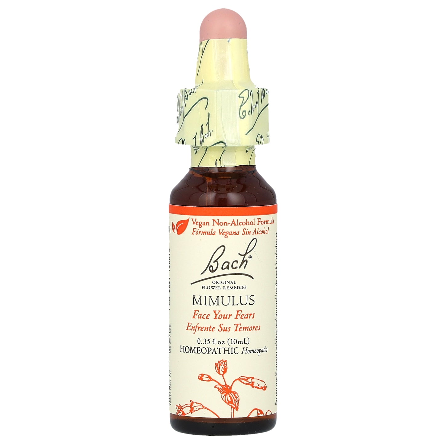 Bach, Original Flower Remedies, Mimulus, 0.35 fl oz (10 ml)