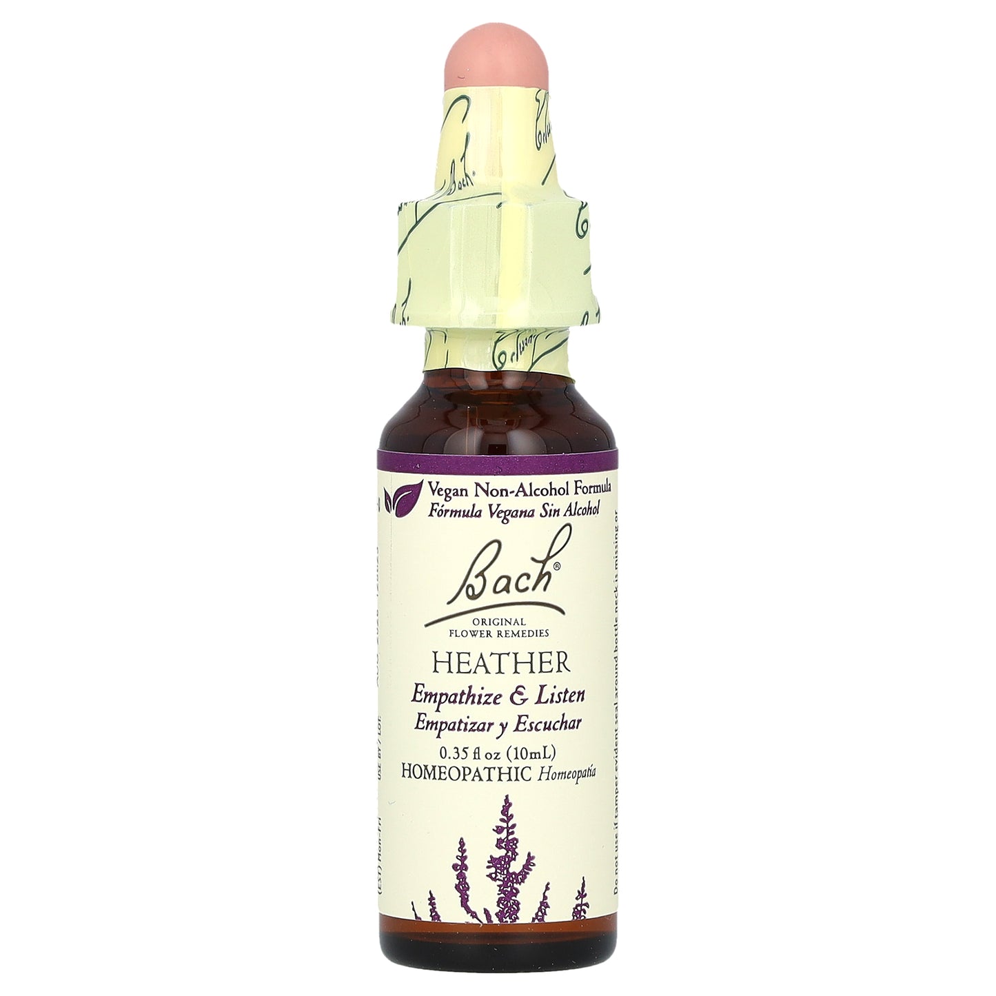 Bach, Original Flower Remedies, Heather, 0.35 fl oz (10 ml)