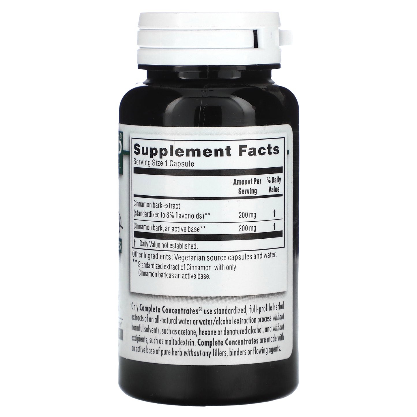 Kroeger Herb Co, Complete Concentrates, Cinnamon, 90 Vegetarian Capsules (200 mg per Capsule)
