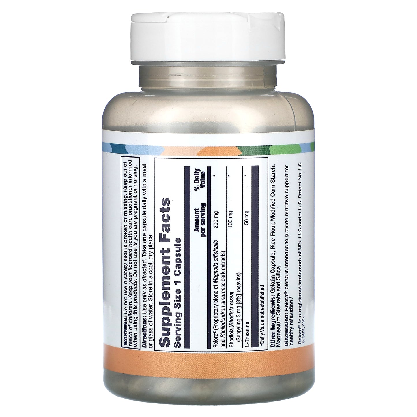 LifeTime Vitamins, Calm & Calmer With Relora, 60 Capsules