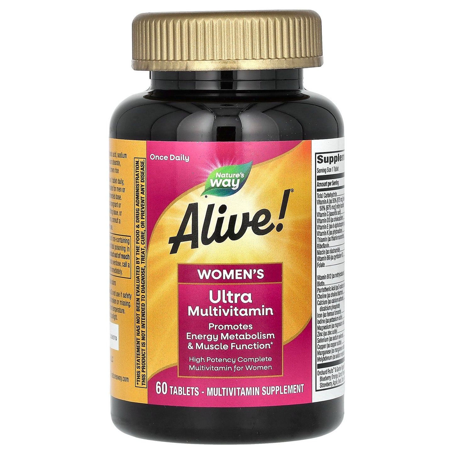 Nature's Way, Alive!, Women's Ultra Multivitamin, 60 Tablets