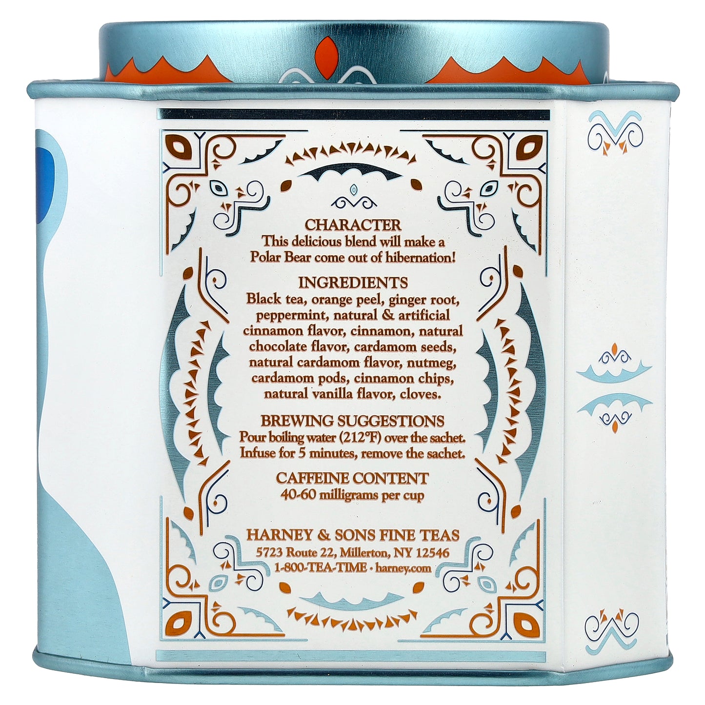 Harney & Sons, Black Tea, Chocolate Cinnamint , 30 Sachets, 2.67 oz (75 g)