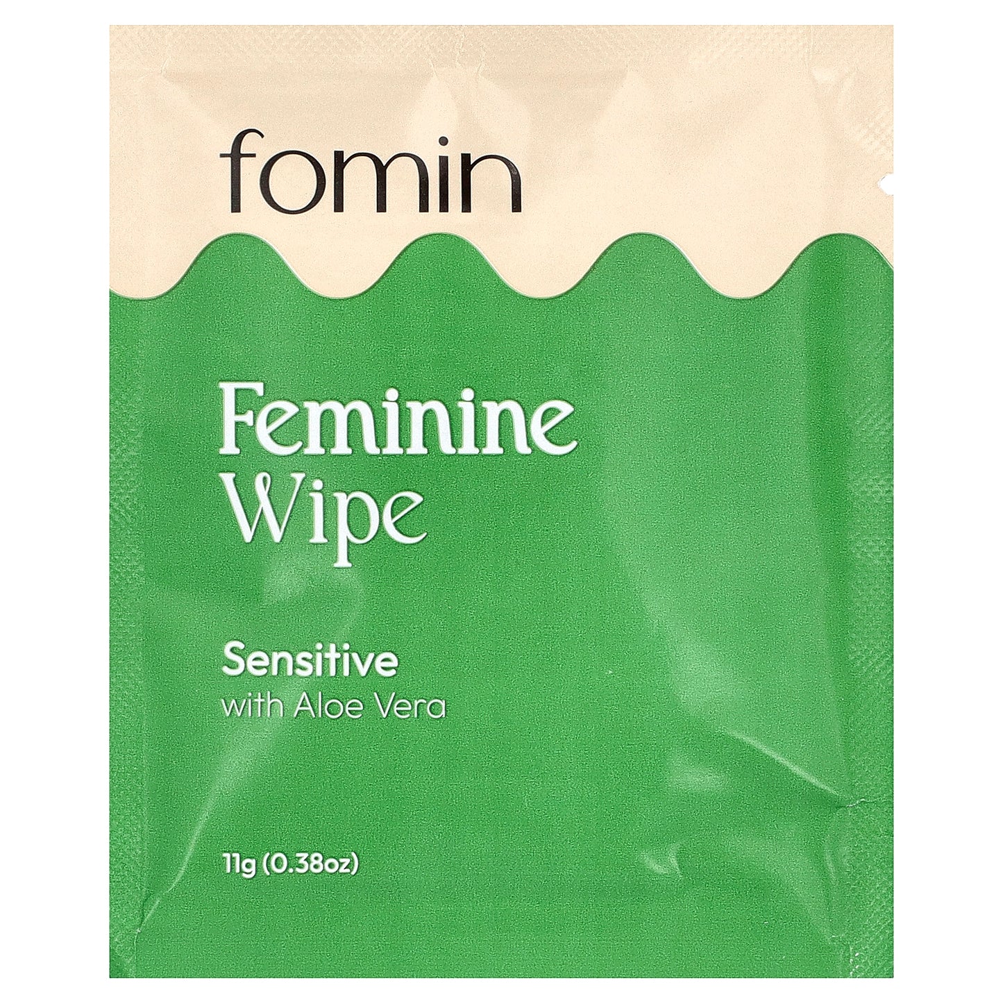 fomin, Feminine Wipes, For Sensitive Skin, 15 Individually Wrapped Wipes
