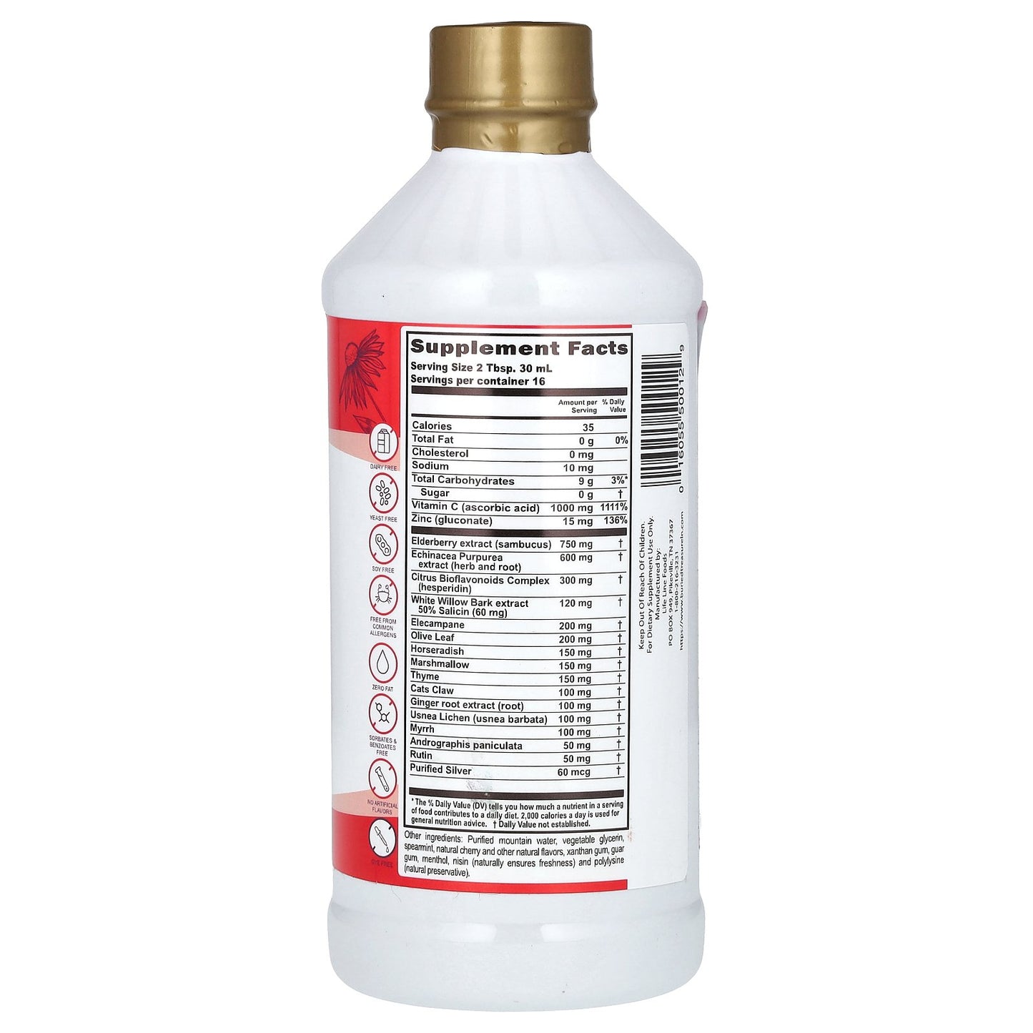 Buried Treasure, Liquid Advantage, ACF Immune Support, 16.54 fl oz (496 ml)