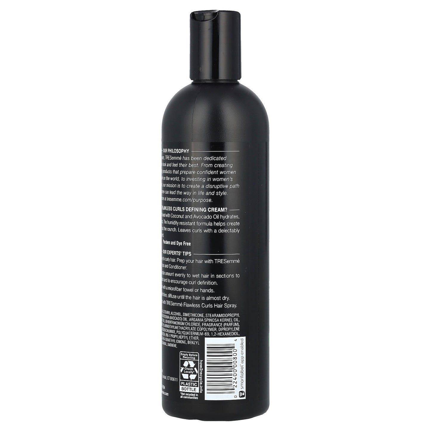 TRESemmé, Bouncy Curls Defining Cream, + Coconut, 12 fl oz (355 ml)