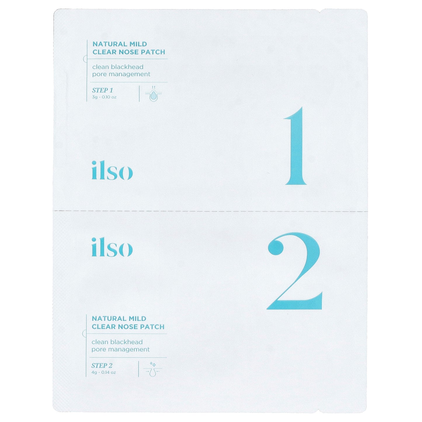 ilso, Natural Mild Clear Nose Patch, 10 Patches