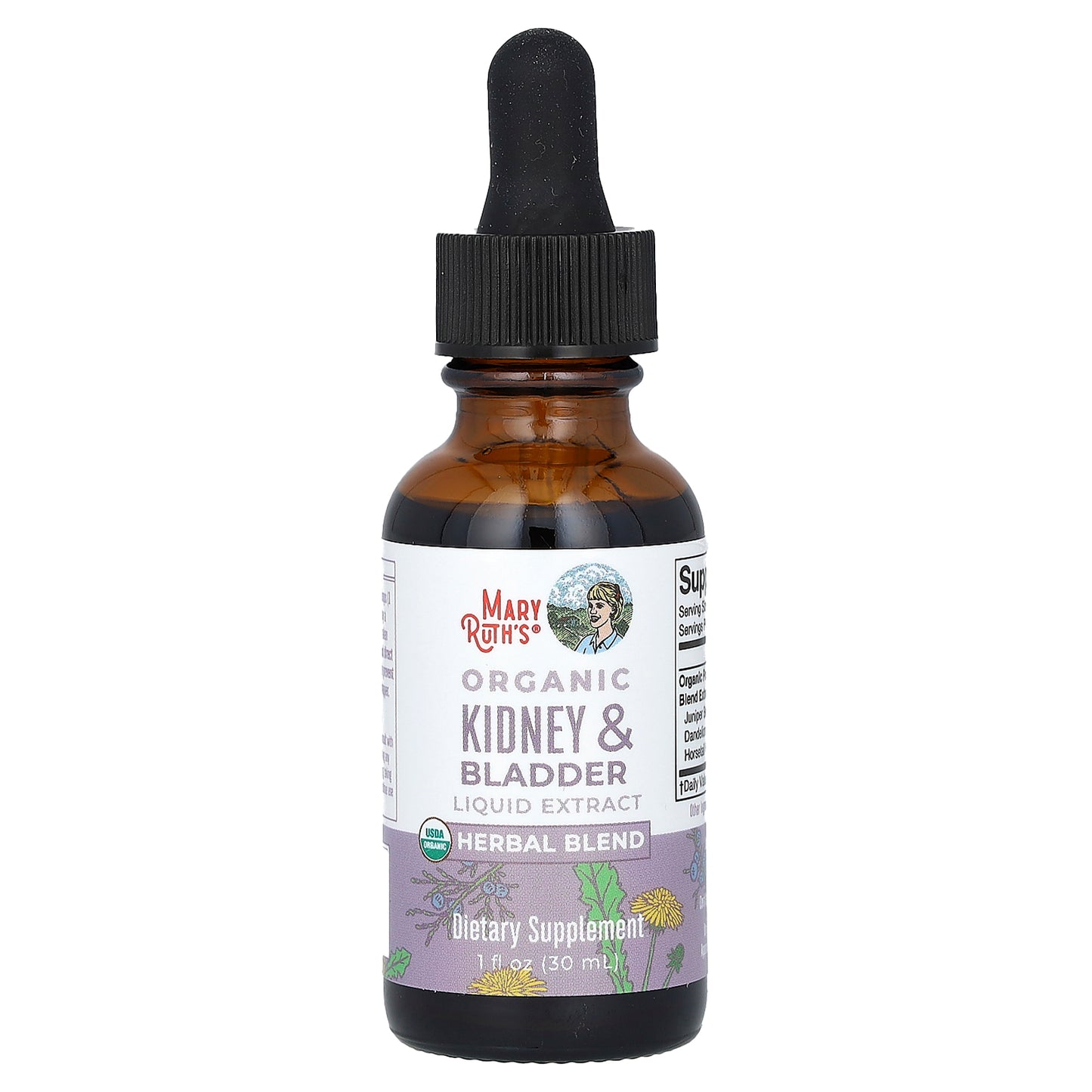 MaryRuth's, Organic Kidney & Bladder Liquid Extract, Alcohol Free, 1 fl oz (30 ml)