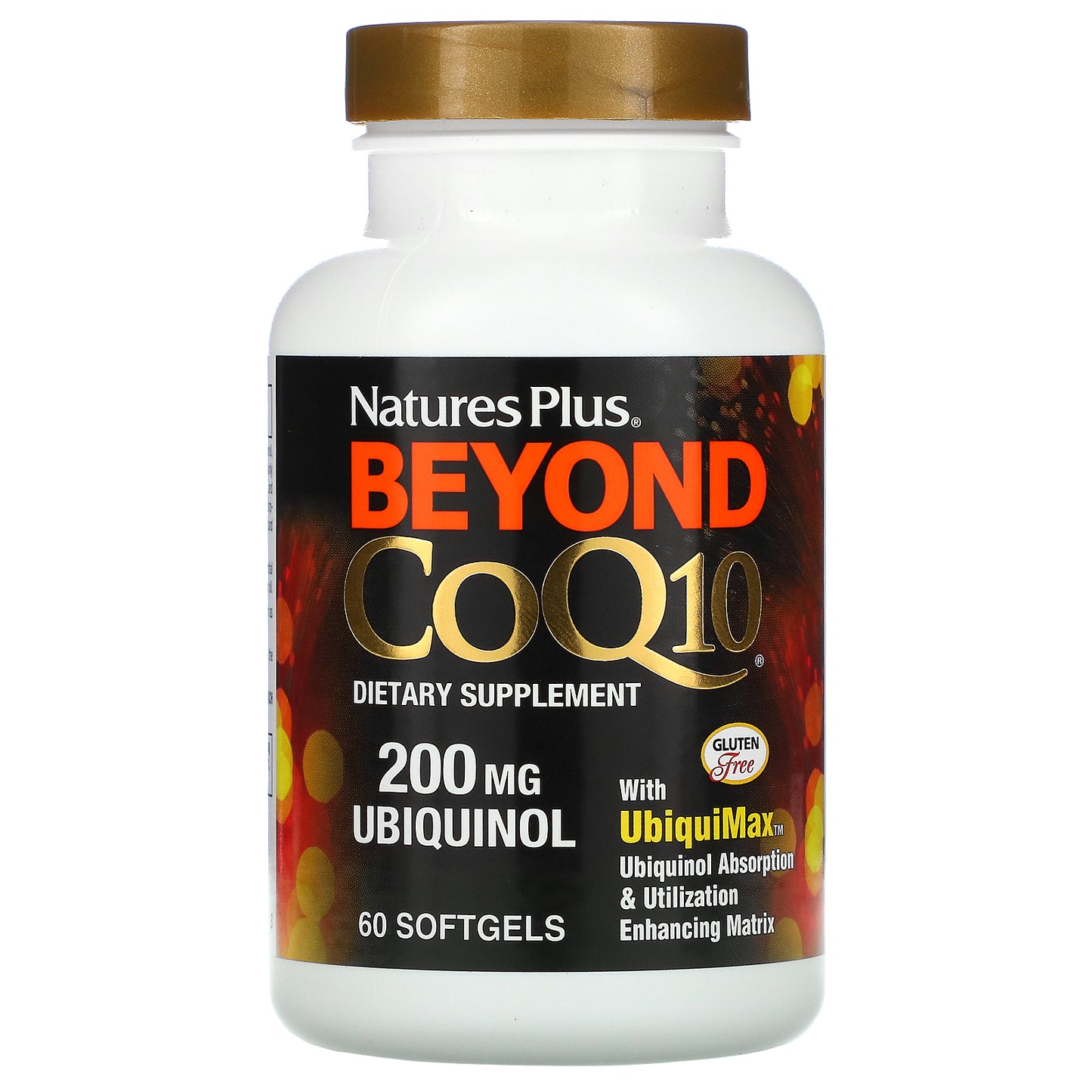 NaturesPlus, Beyond CoQ10® Ubiquinol, 200 mg, 60 Softgels