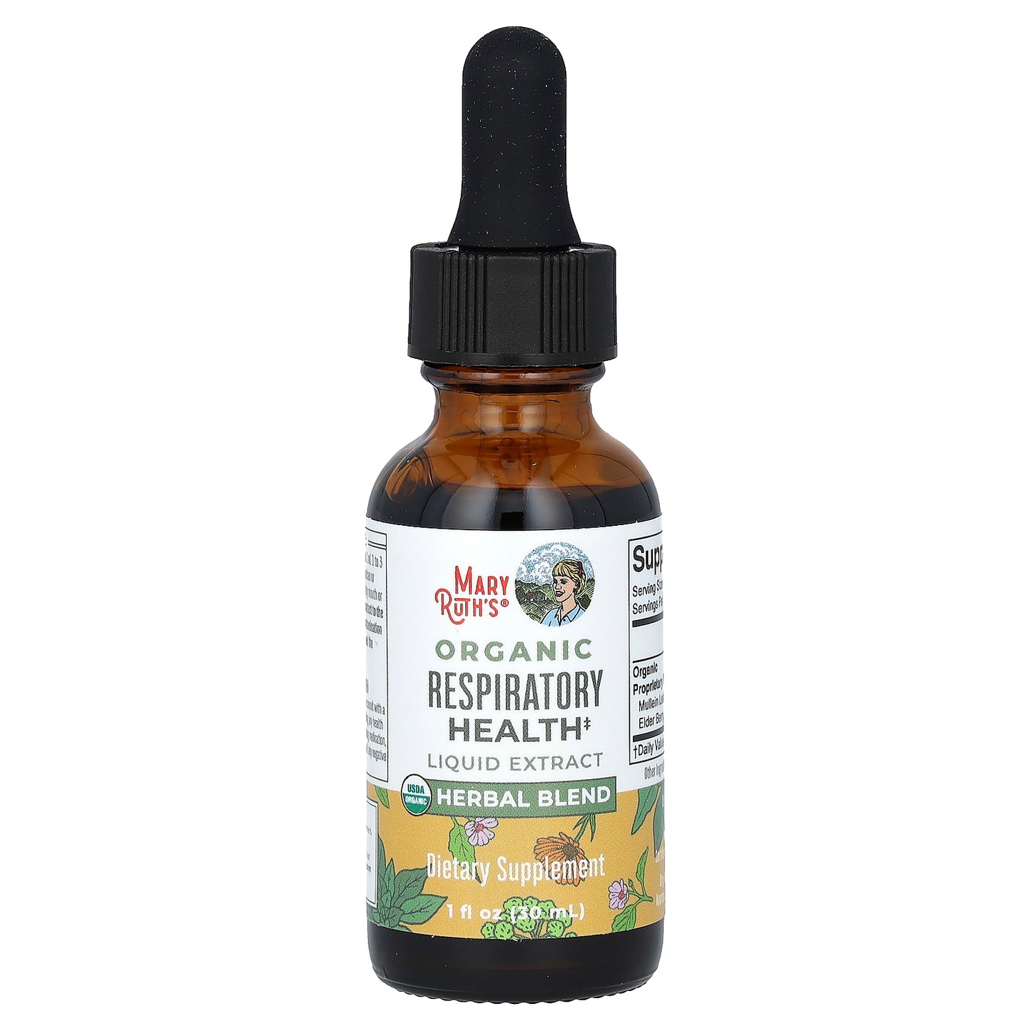 MaryRuth's, Organic Respiratory Health Liquid Extract, Alcohol Free, 1,180 mg, 1 fl oz (30 ml)