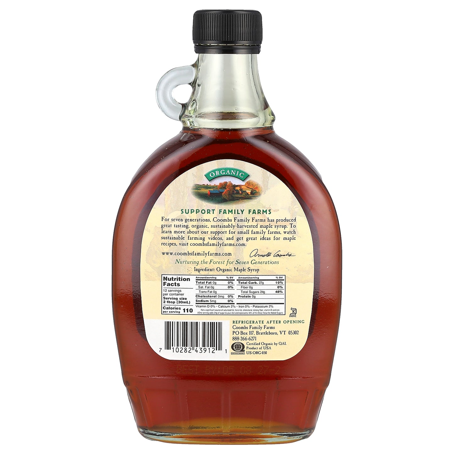 Coombs Family Farms, Organic Maple Syrup, 12 fl oz (354 ml)