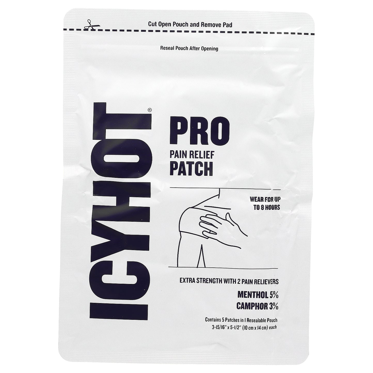 Icy Hot, Pro Pain Relief Patch , 5 Patches