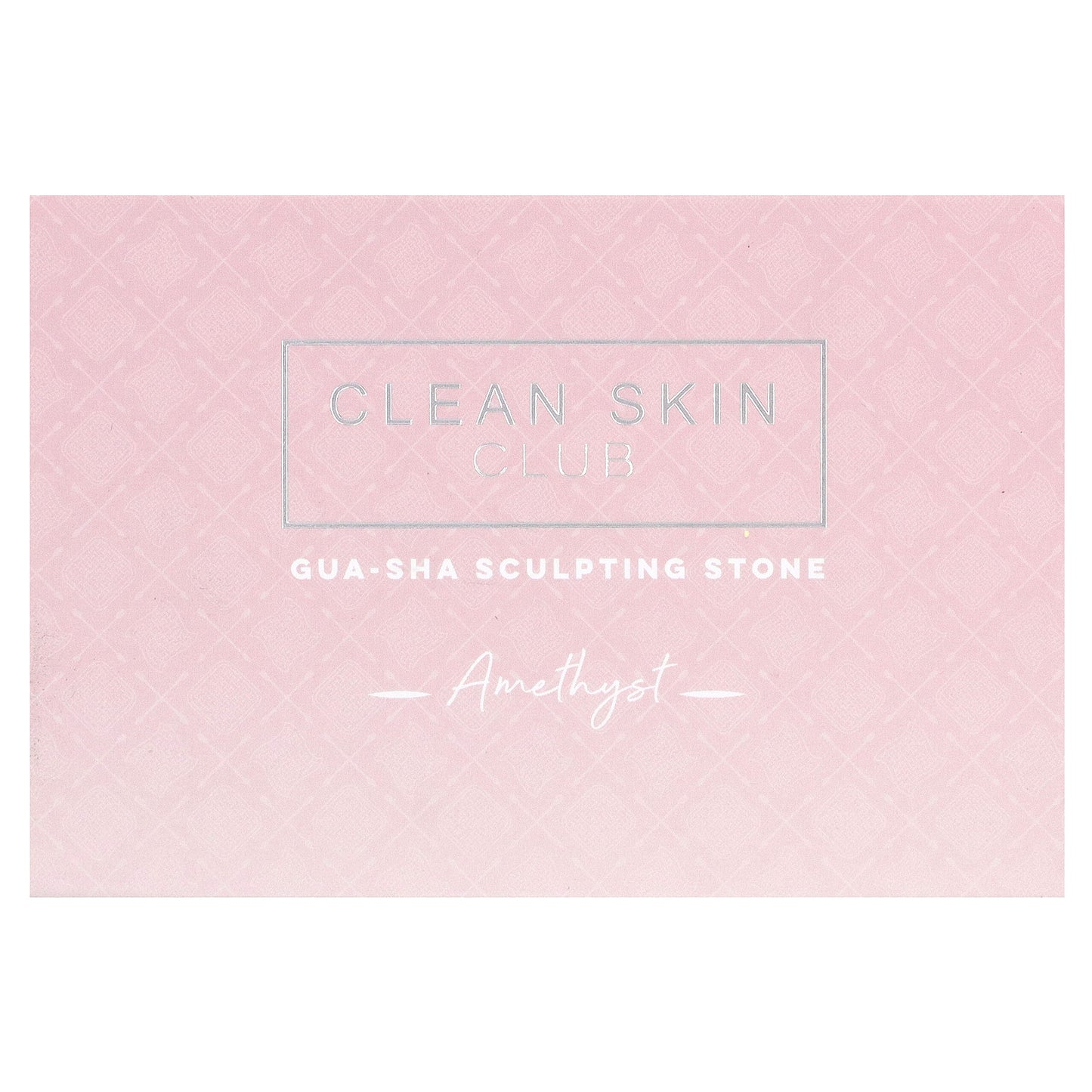 Clean Skin Club, Gua-Sha Sculpting Stone, Amethyst, 1 Count