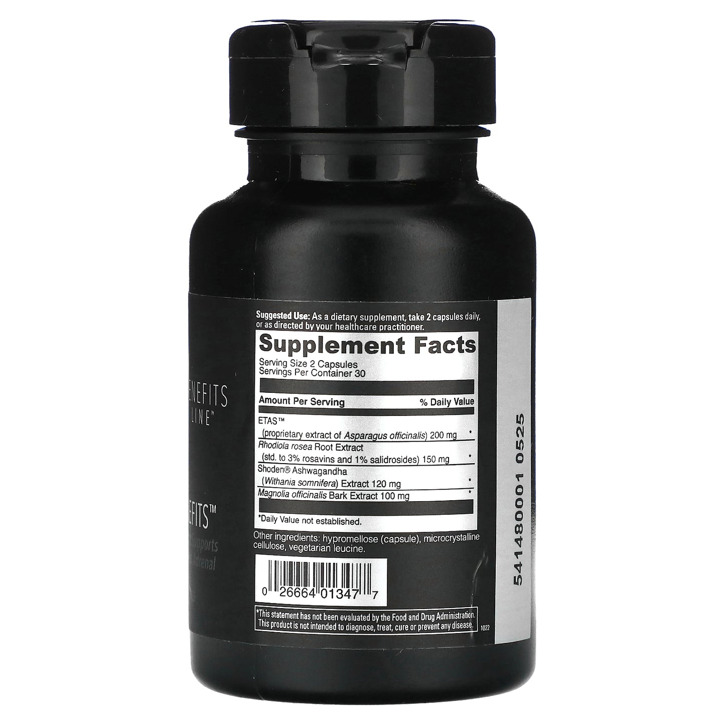 DaVinci Laboratories, Benefits Line, Cortisol Benefits, 60 Capsules