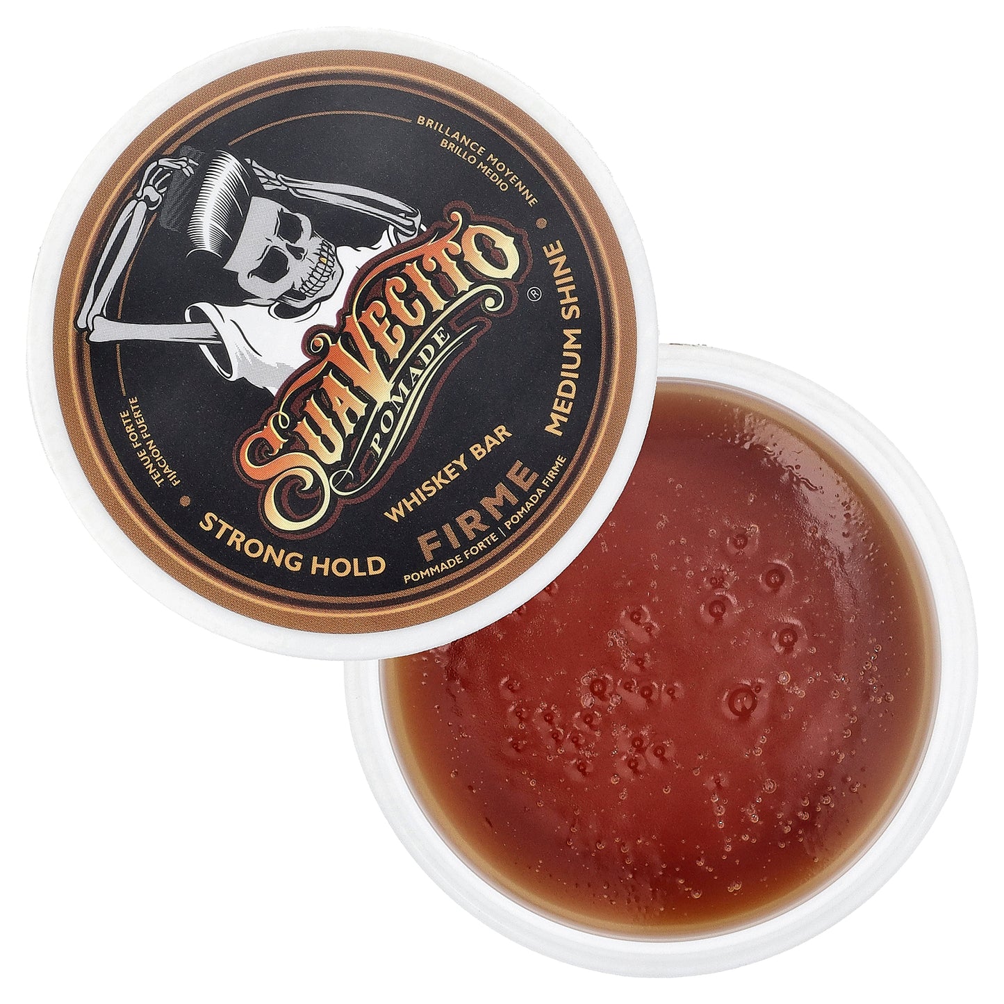 Suavecito, Pomade, Firme, Whiskey Bar, 4 oz (113 g)
