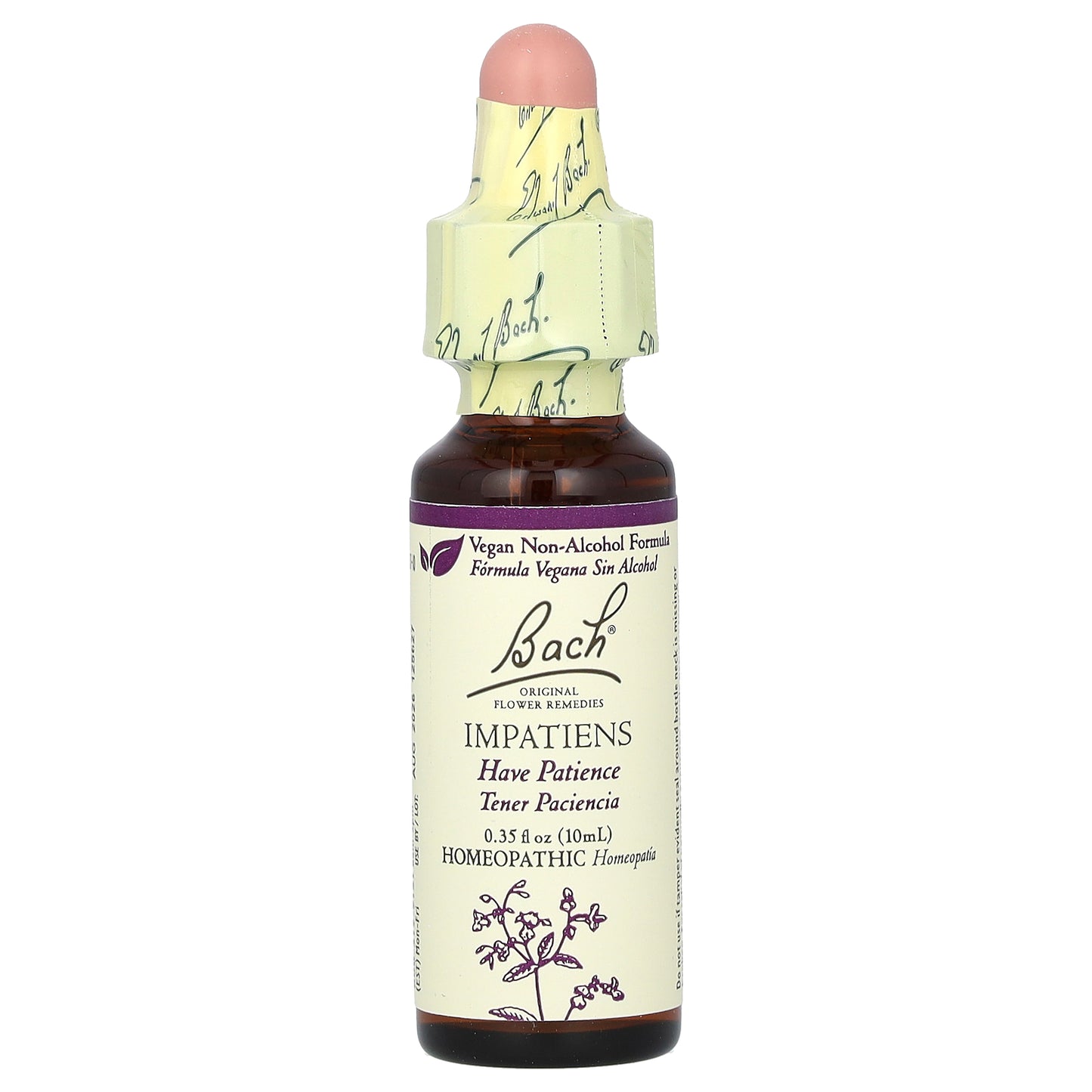 Bach, Original Flower Remedies, Impatiens, 0.35 fl oz (10 ml)