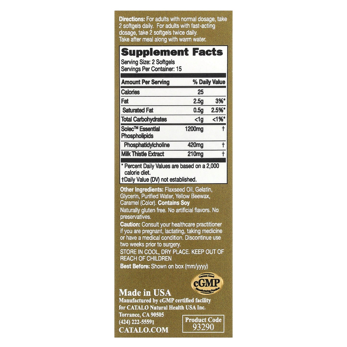 CATALO, Essential Liver Health Formula, 30 Softgels