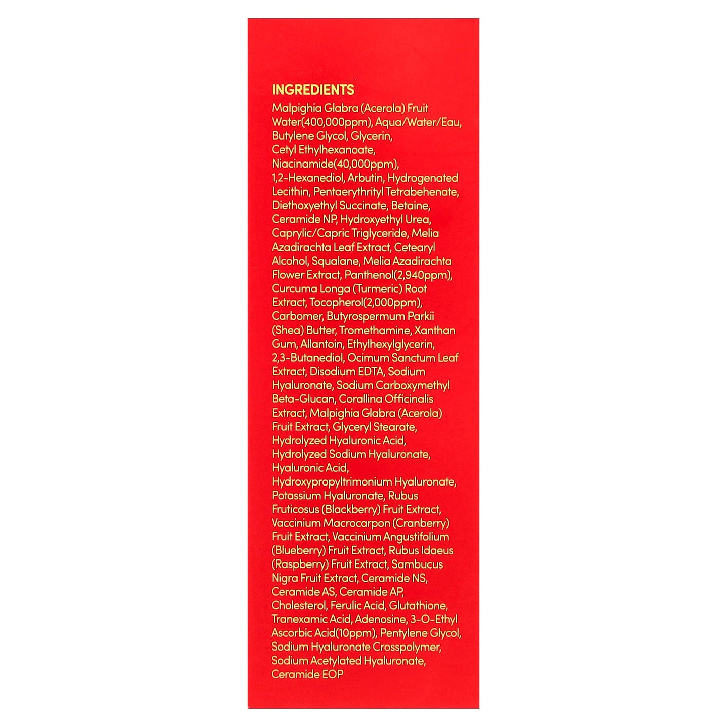 EQQUALBERRY, Deep Cera Vitamin Illuminating Serum, 1.01 fl oz (30 ml)