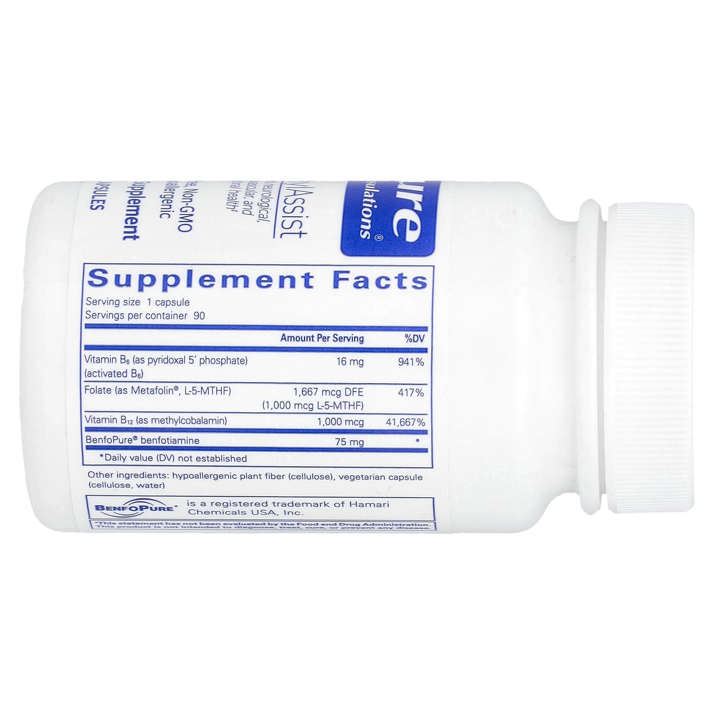 Pure Encapsulations, MethylAssist, 90 Capsules