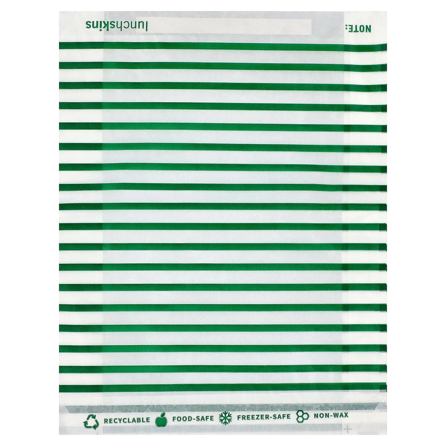 Lunchskins, XL Paper Sandwich Bags With Closure Strip, 50 Count