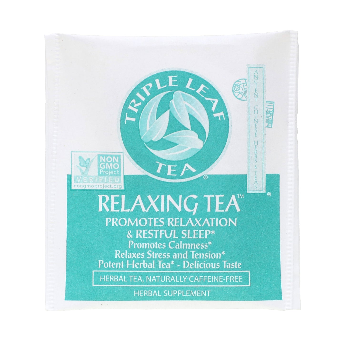 Triple Leaf Tea, Relaxing, Caffeine Free, 20 Tea Bags, 1.16 oz (33 g)