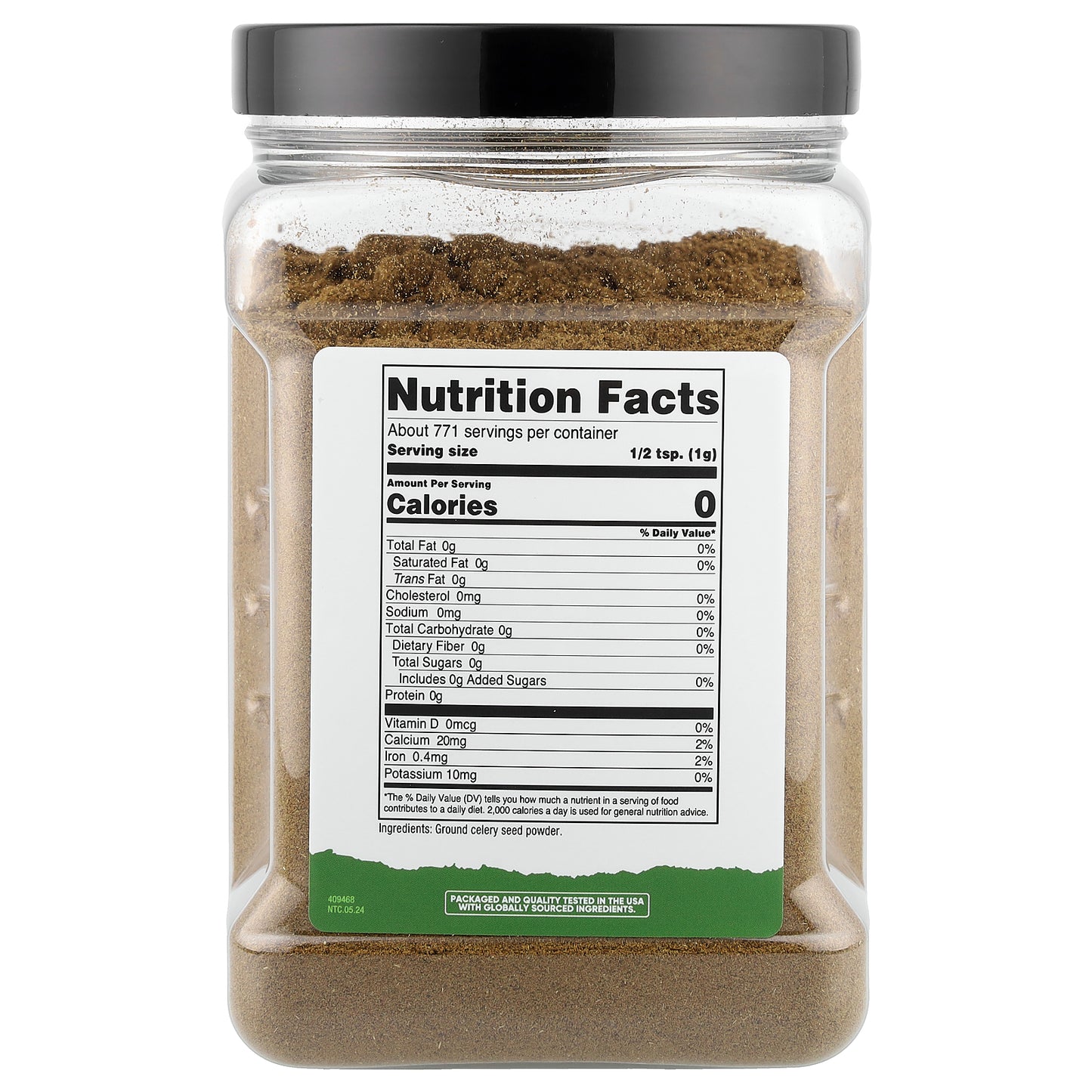 Nutricost, Pantry, Ground Celery Seed, 27.5 oz (771 g)