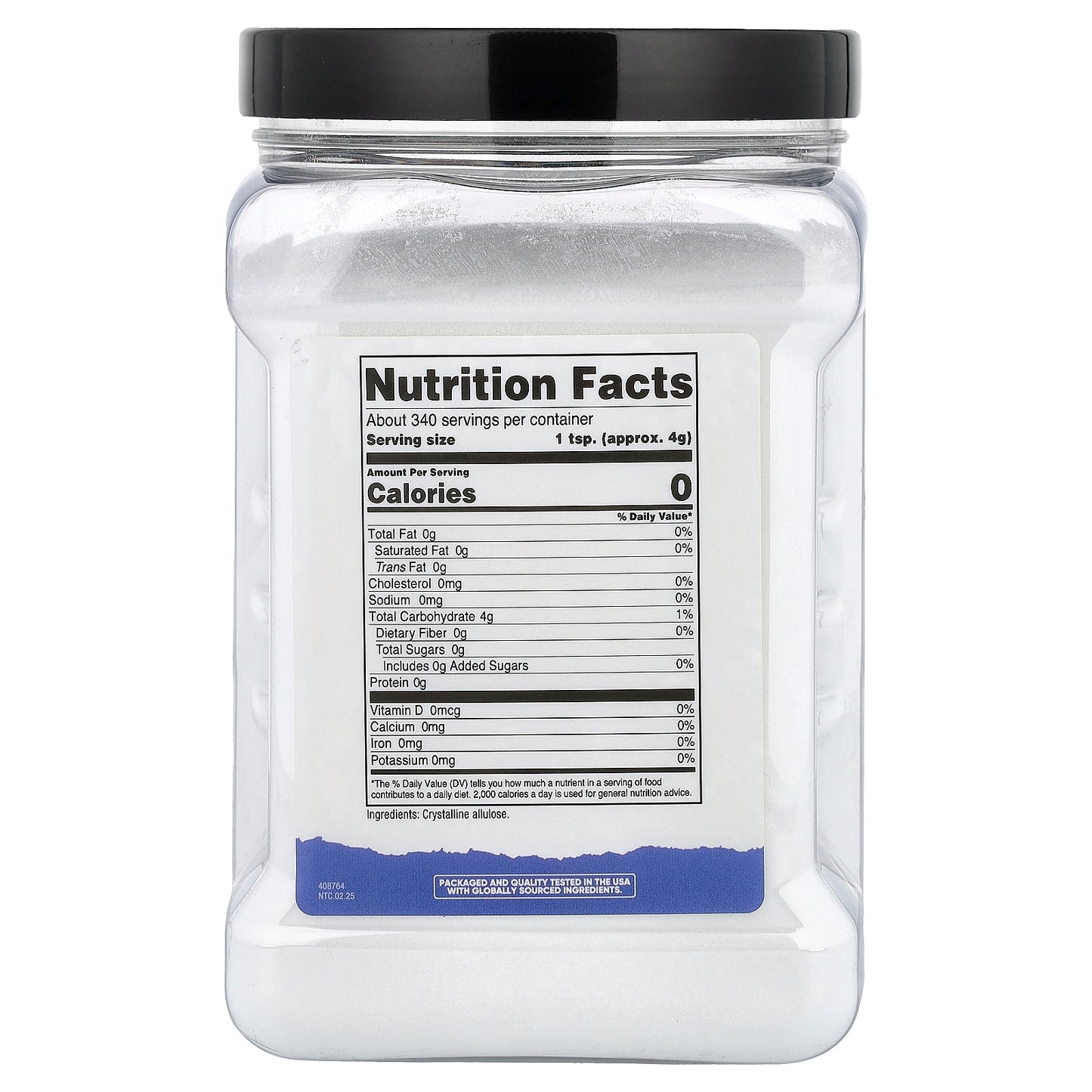 Nutricost, Pantry, Allulose, 3 lb (1,361 g)