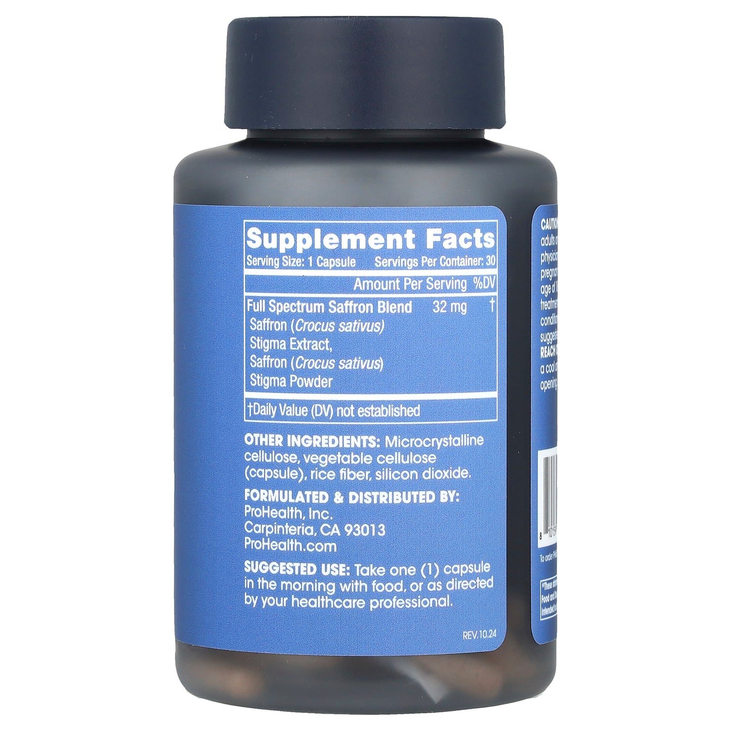 ProHealth Longevity, Full Spectrum Saffron, 32 mg, 30 Capsules