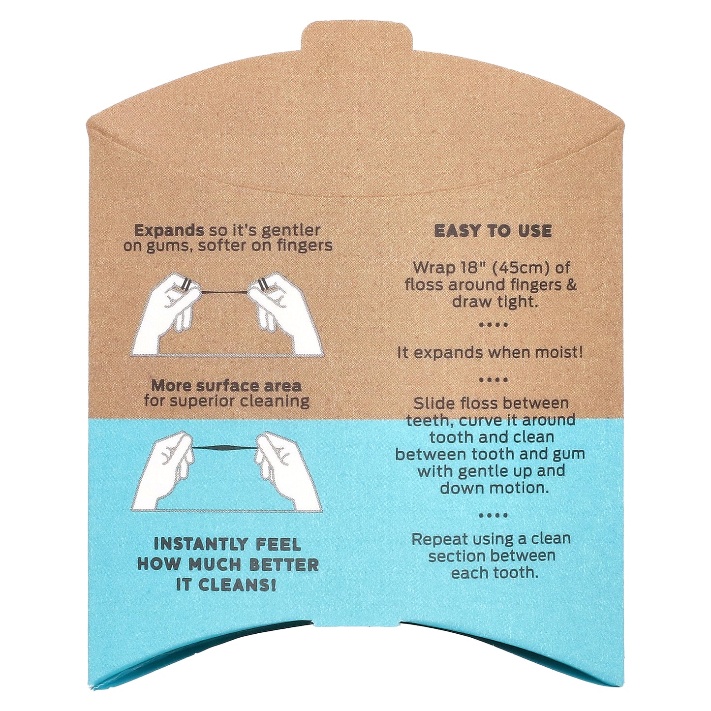 Dr. Tung's, Ecosentials™, The Vegan Smart Floss®, Lemongrass, 30 yd (27 m)