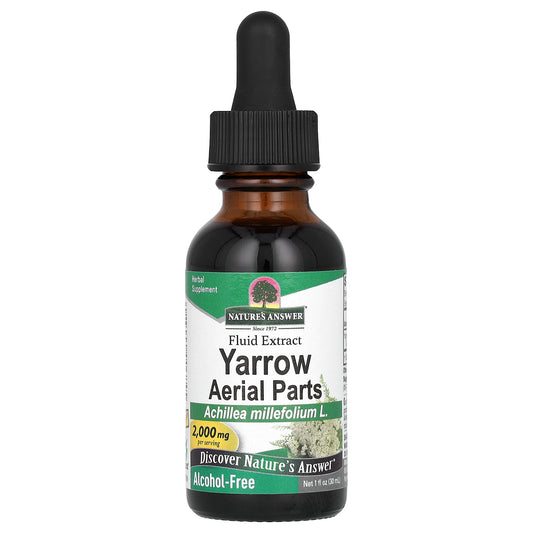 Nature's Answer, Yarrow Aerial Parts, Alcohol-Free, 2,000 mg, 1 fl oz (30 ml)