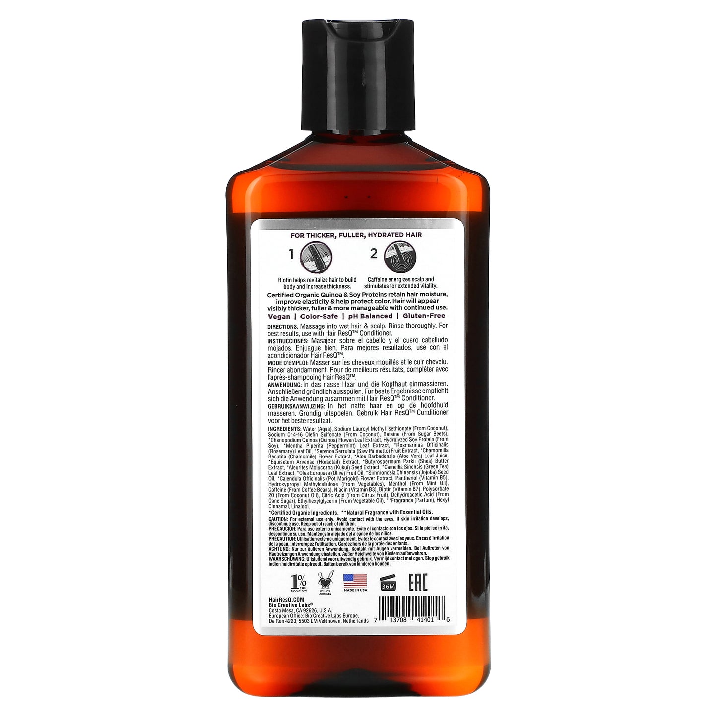 Petal Fresh, Hair ResQ®, Thickening Shampoo, Color Protection, 12 fl oz (355 ml)