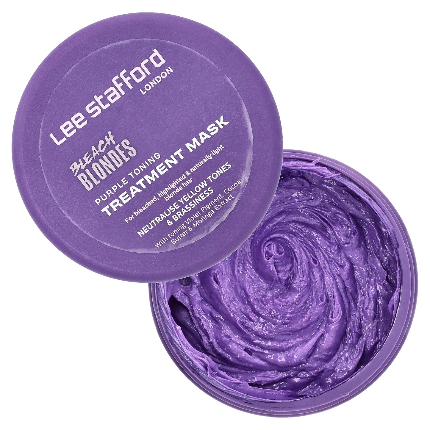 Lee Stafford, Bleach Blondes, Purple Toning Treatment Mask, 6.7 fl oz (200 ml)