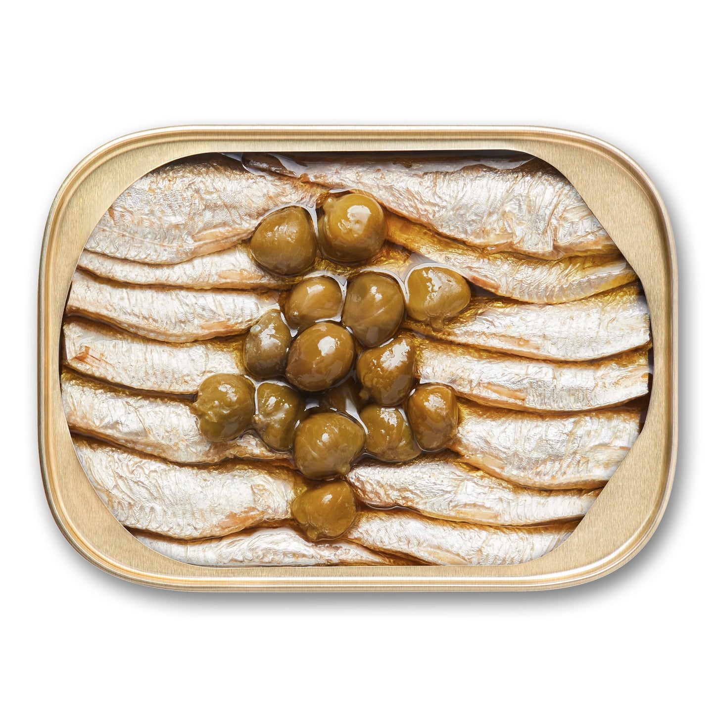 King Oscar, Wild Caught Sardines In Extra Virgin Olive Oil, White Wine Vinegar & Capers, 3.75 oz (106 g)