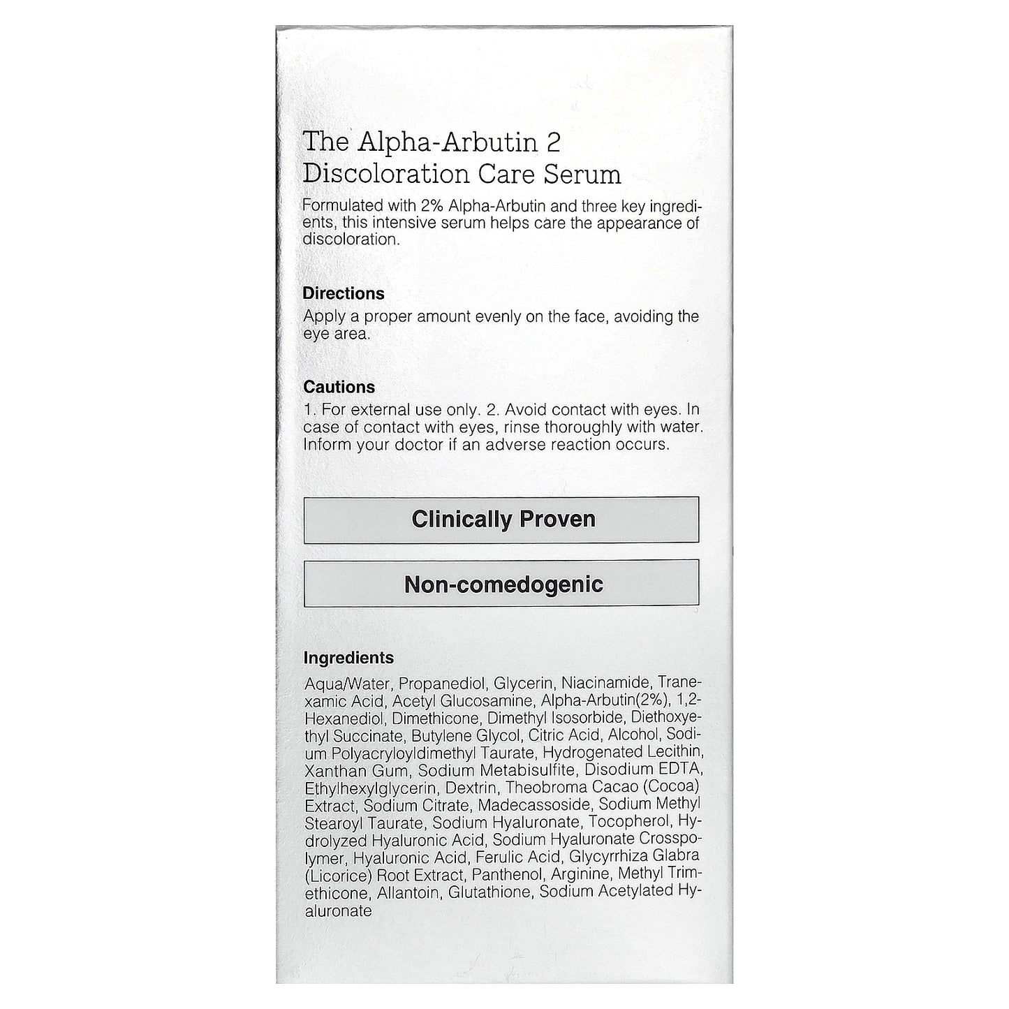 CosRx, The Alpha-Arbutin 2 Discolor Care Serum , 1.69 fl oz (50 ml)