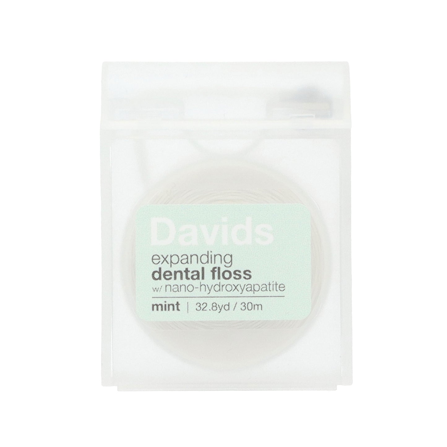 Davids, Expanding Dental Floss Refill System + Refill, Mint, 2 Count