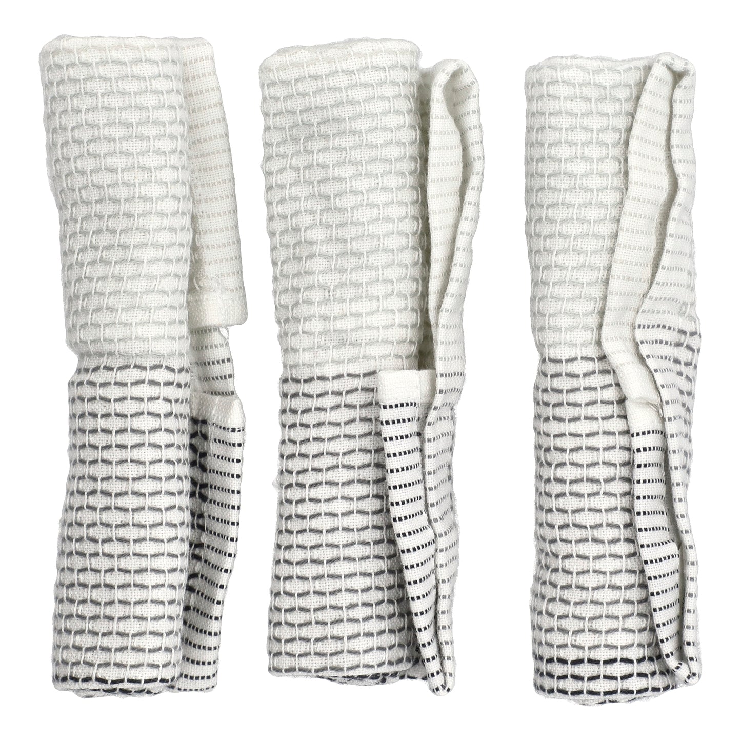 Full Circle, Tidy™ Dish Cloths, Grey, 3 Cloths