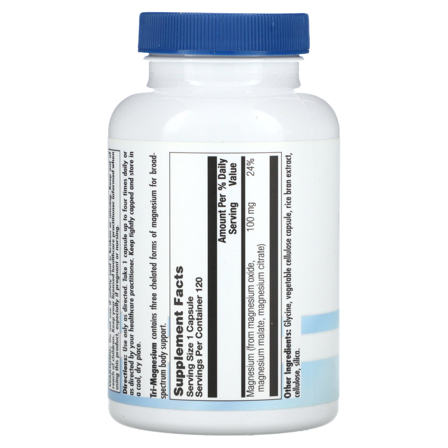 Nutra BioGenesis, Tri-Magnesium, 100 mg, 120 Capsules