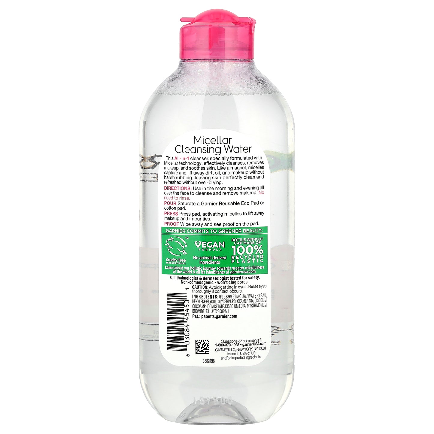 Garnier, SkinActive, Micellar Cleansing Water, All-In-1 , 13.5 fl oz (400 ml)