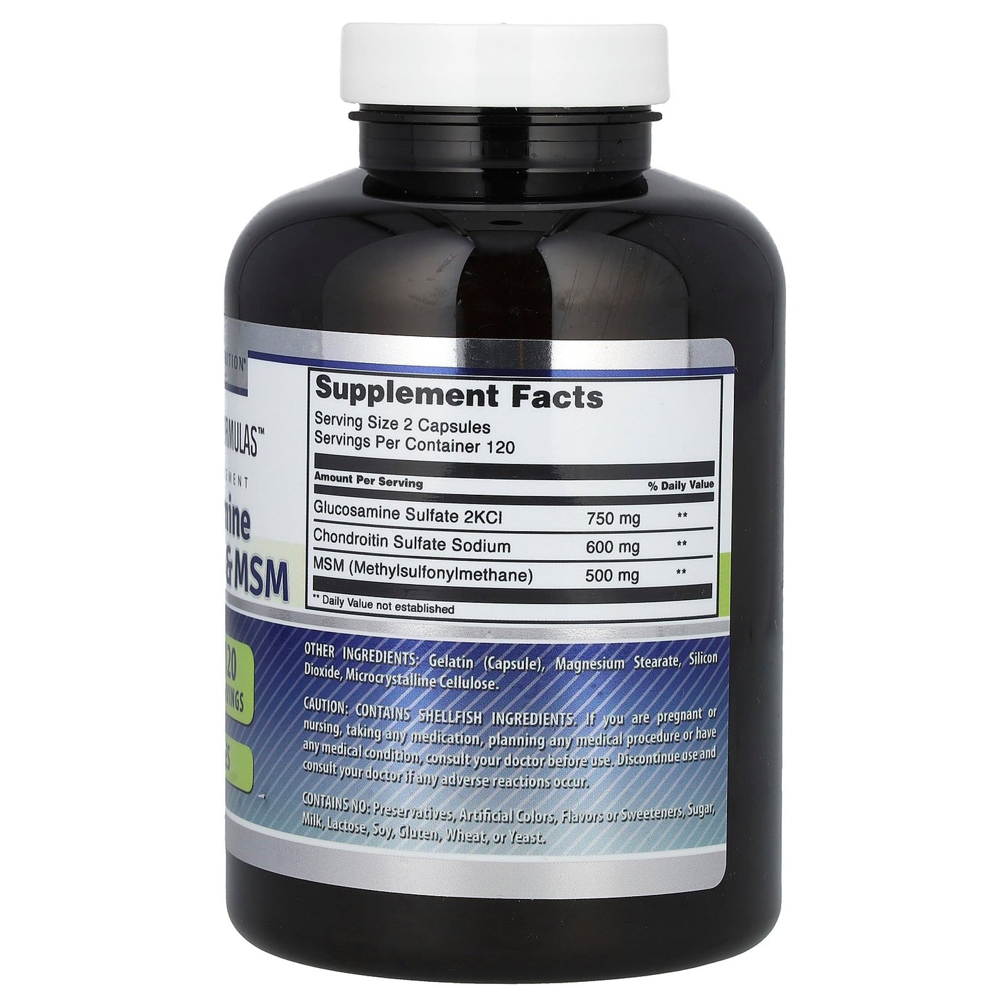 Amazing Nutrition, Glucosamine Chondroitin & MSM, 240 Capsules