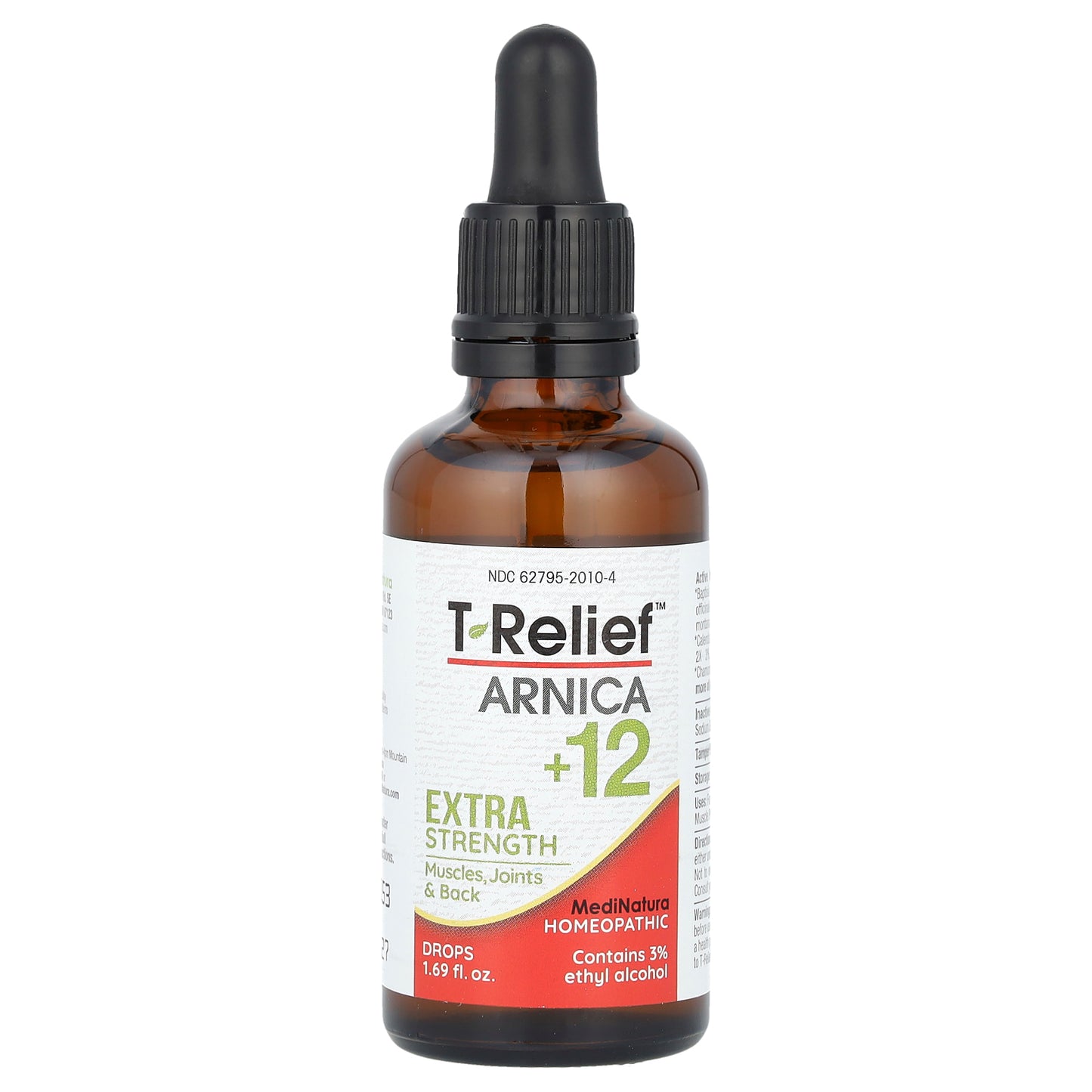 MediNatura, T-Relief, Plant-Based Relief Arnica +12, 1.69 fl oz (50 ml)