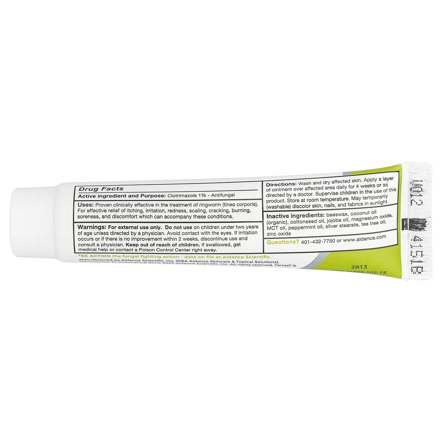 Terrasil, Ringworm Treatment, Max, 0.5 oz