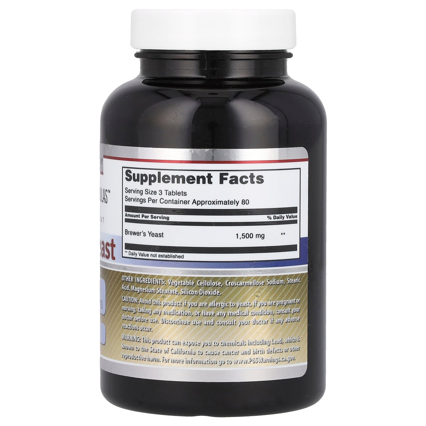 Amazing Nutrition, Brewer's Yeast, 240 Tablets (500 mg per Tablet)