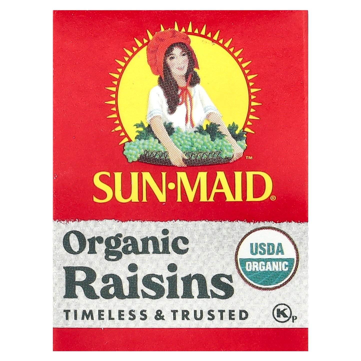 Sun-Maid, California Sun-Dried Organic Raisin Mini-Snacks, 12 Boxes, 0.5 oz Each