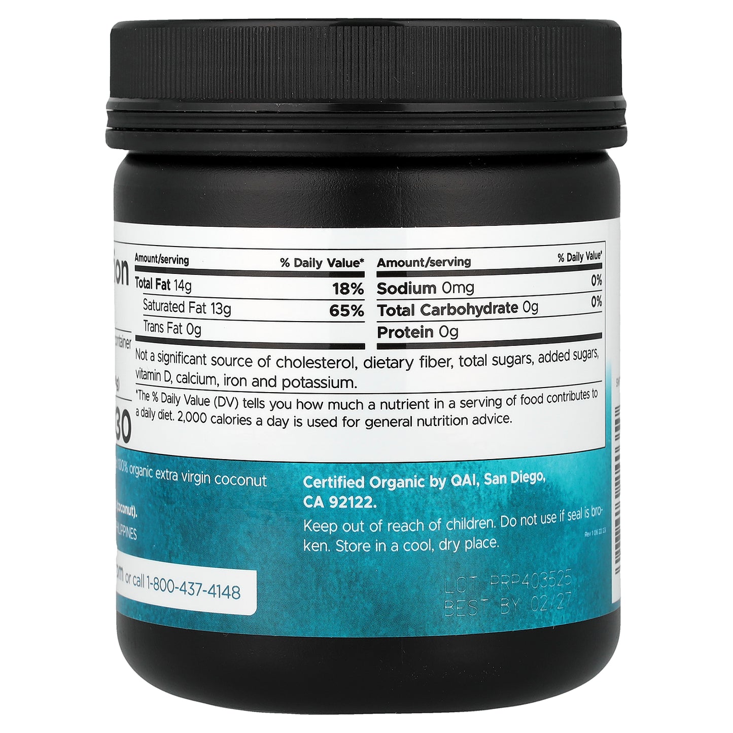 Swanson, Organic Extra Virgin Coconut Oil, Cold Pressed, 16 oz (454 g)