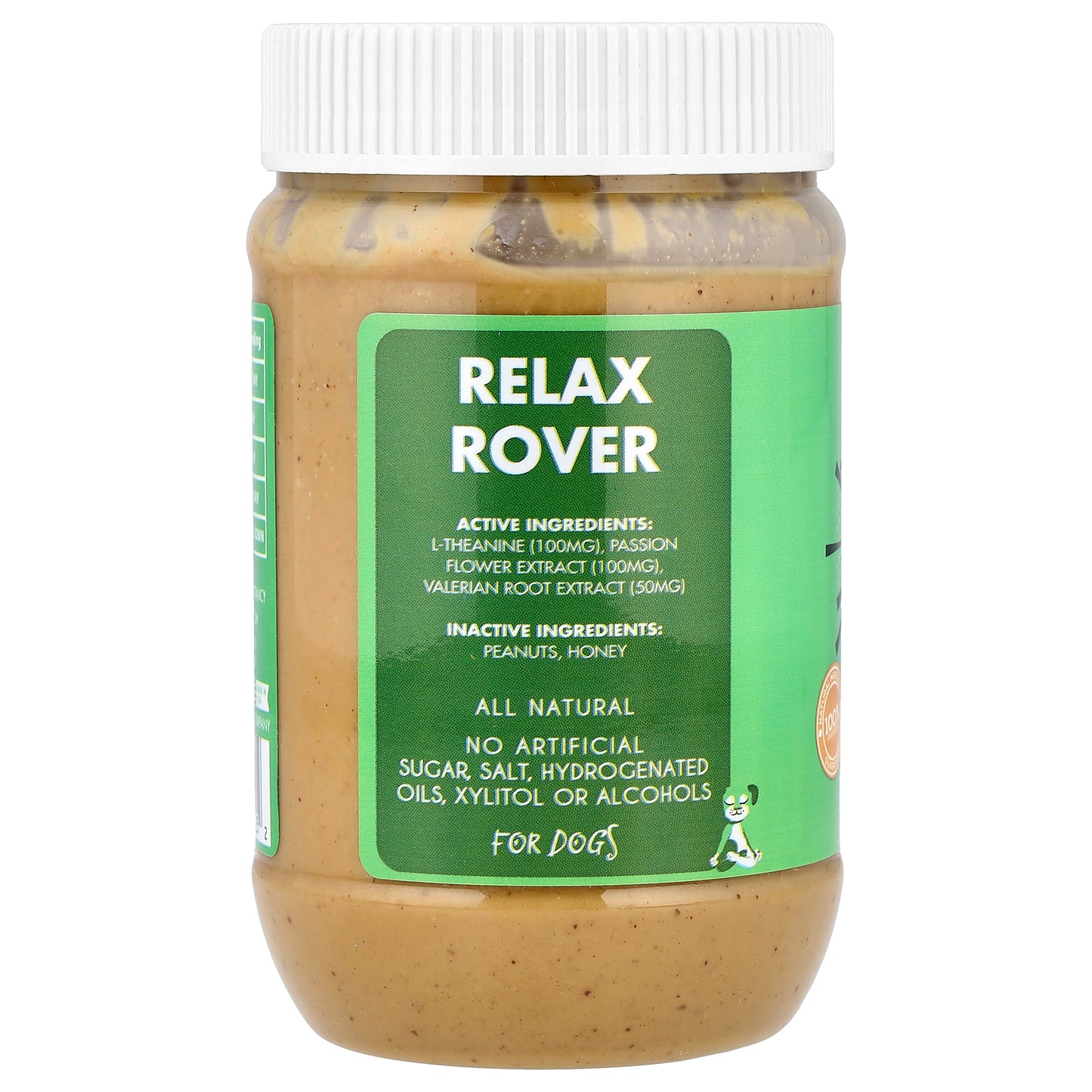 Bark Bistro, Buddy Budder, Relax Rover, Peanut Butter, 17 oz (480 g)