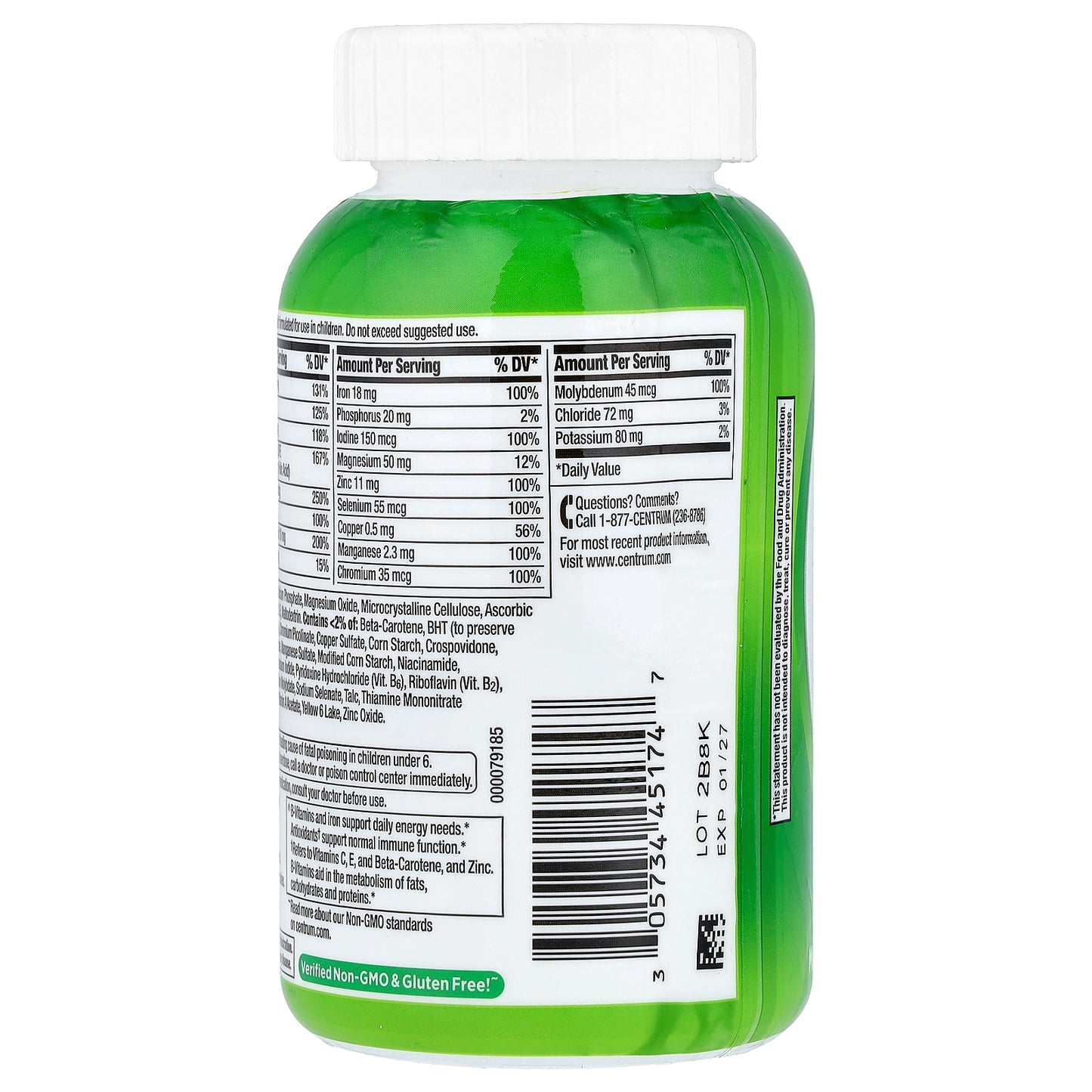 Centrum, Adults Multivitamin, 200 Tablets