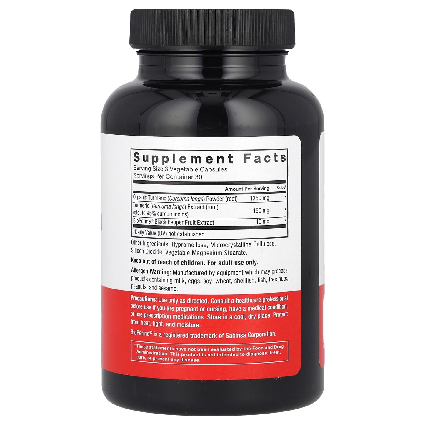 Force Factor, Turmeric Curcumin with BioPerine®, 90 Vegetable Capsules