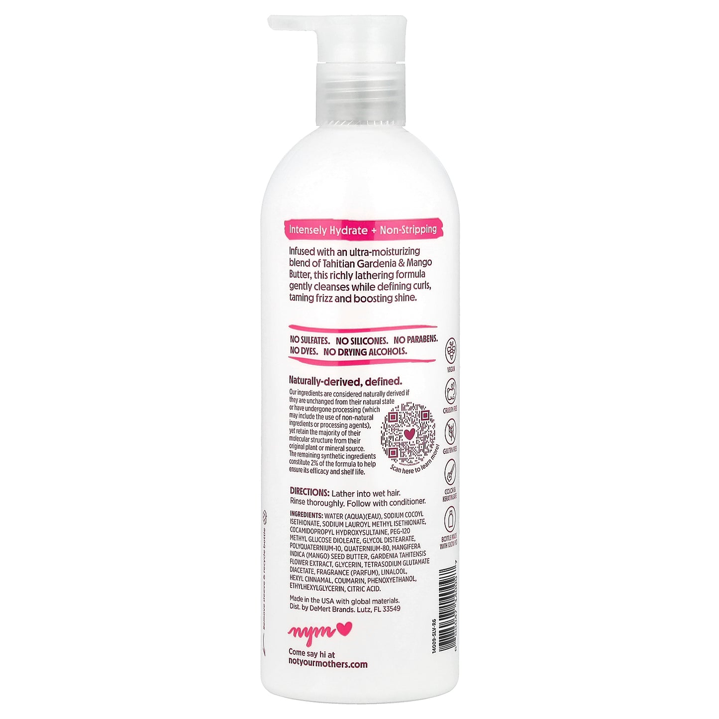 Not Your Mother's, Curl Defining Shampoo, Tahitian Gardenia & Mango Butter , 15.2 fl oz (450 ml)