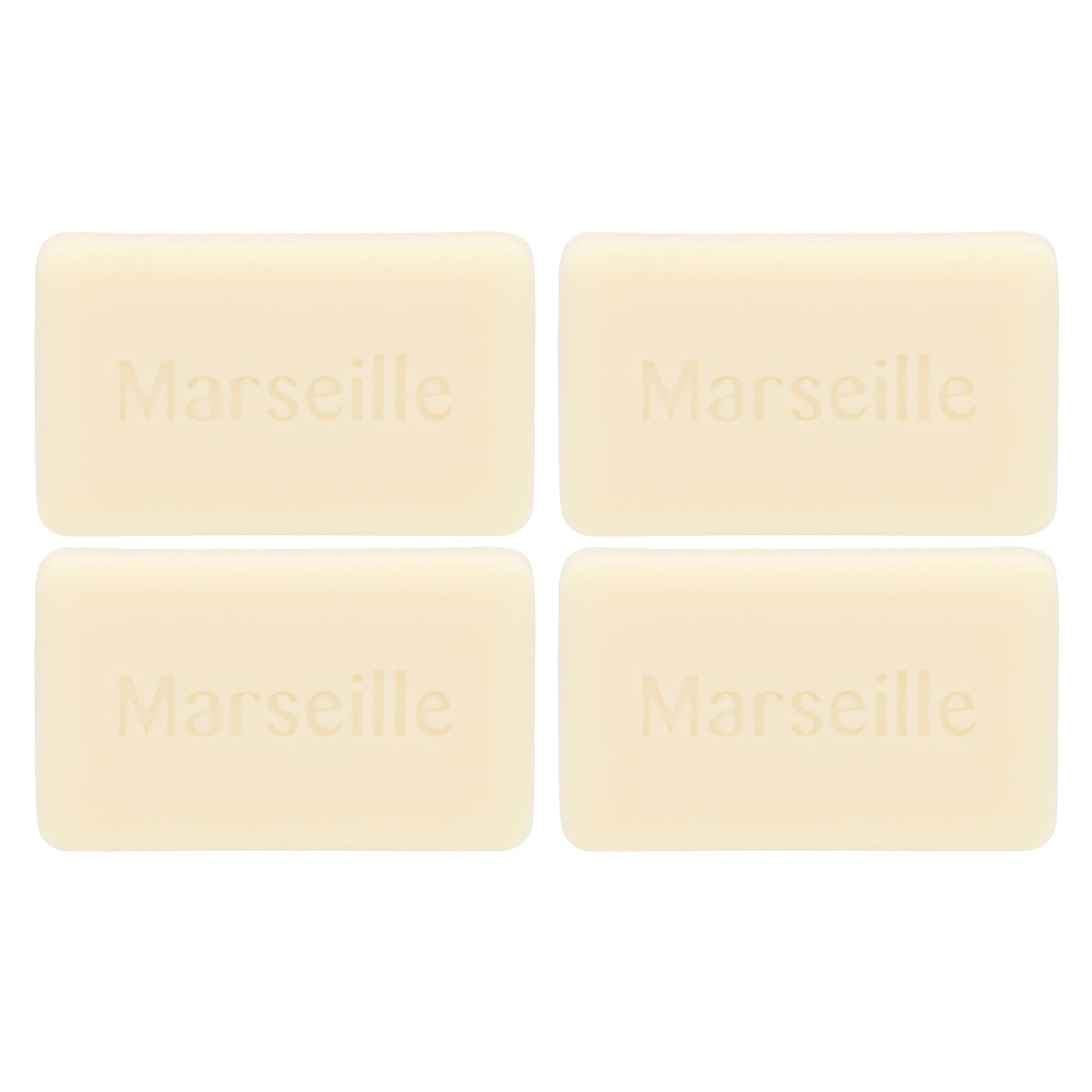 A La Maison de Provence, Hand & Body Bar Soap, Hypoallergenic Unscented, 4 Bars, 3.5 oz (100 g) Each