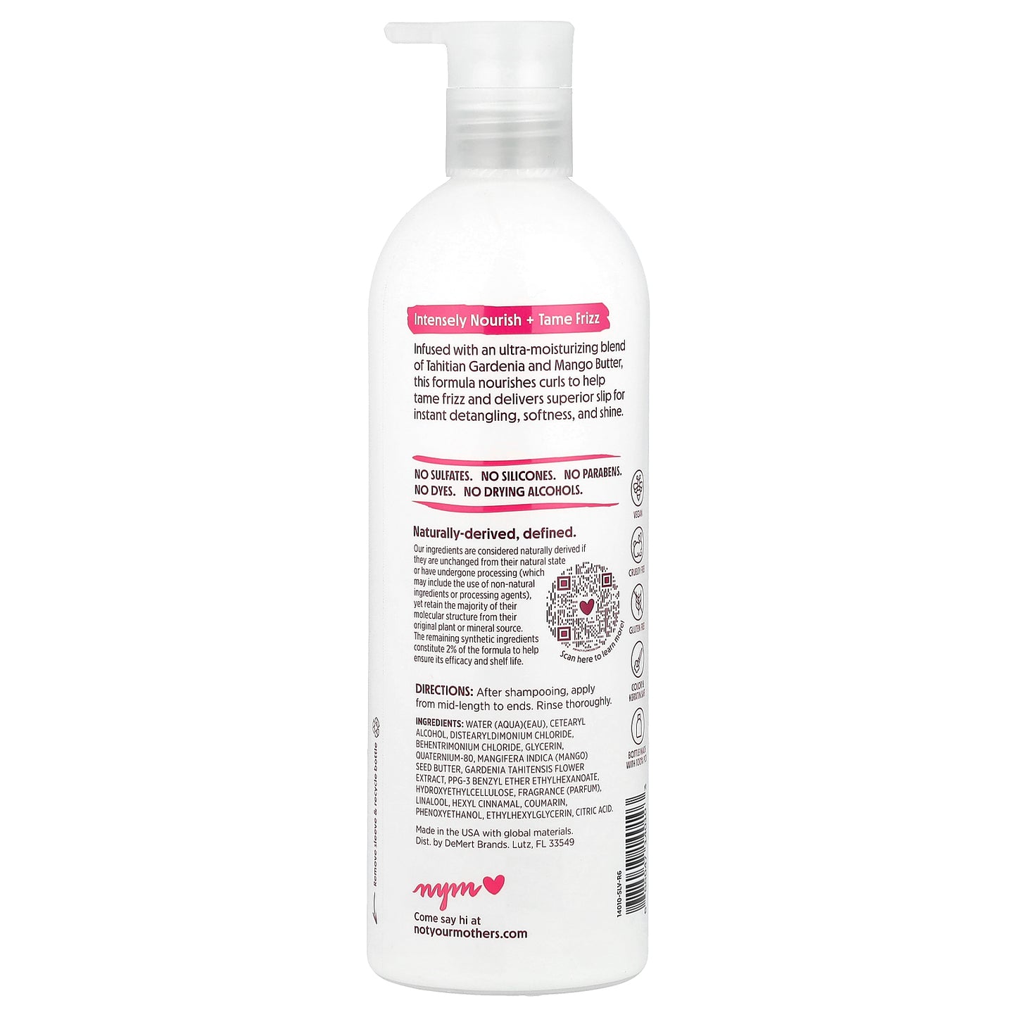 Not Your Mother's, Curl Defining Conditioner, Tahitian Gardenia & Mango Butter, 15.2 fl oz (450 ml)