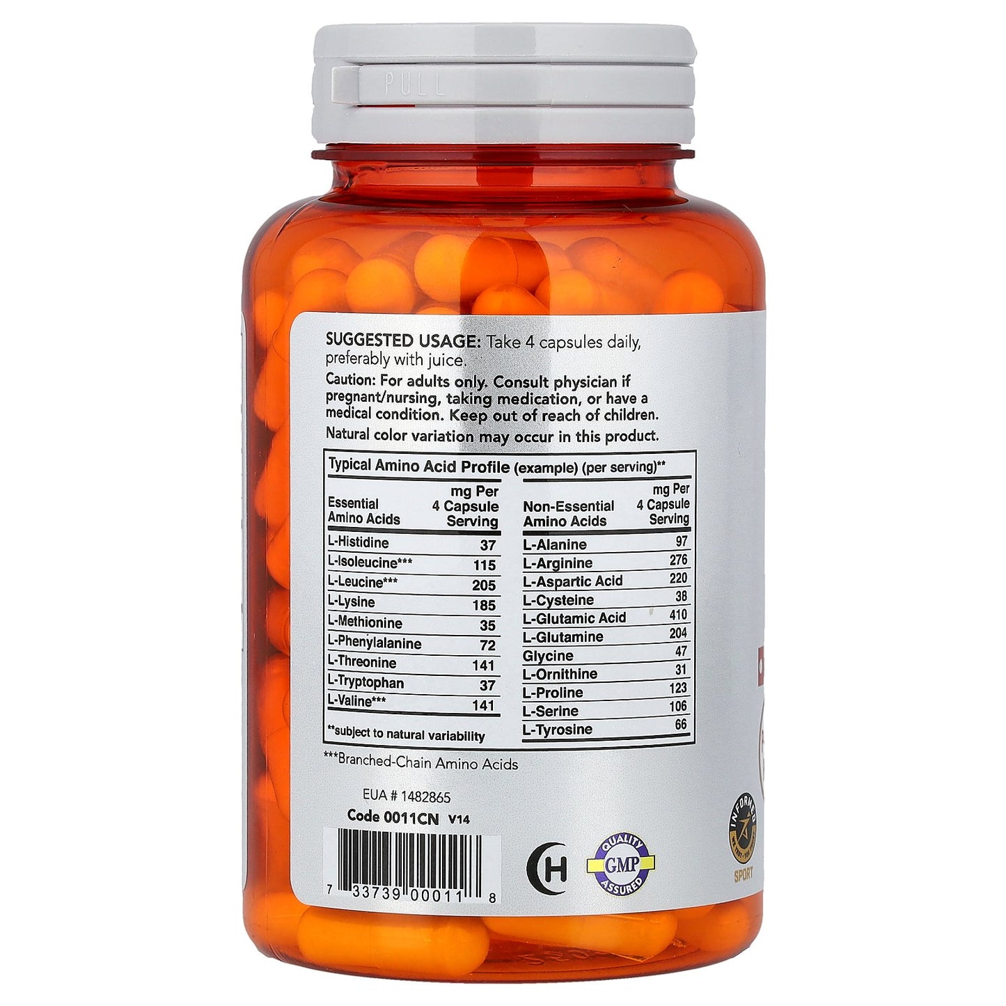 NOW Foods, Sports, Amino Complete™, 120 Veg Capsules